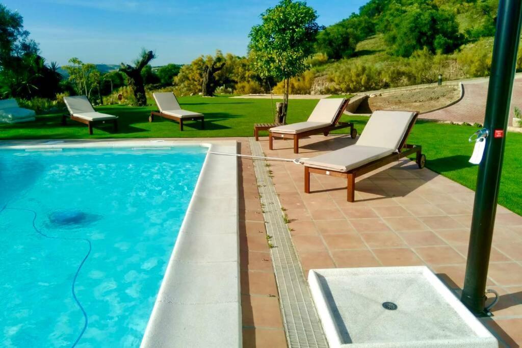 Villa exclusiva con piscina privada, La Tina Golf Arcos de la Frontera Exterior foto