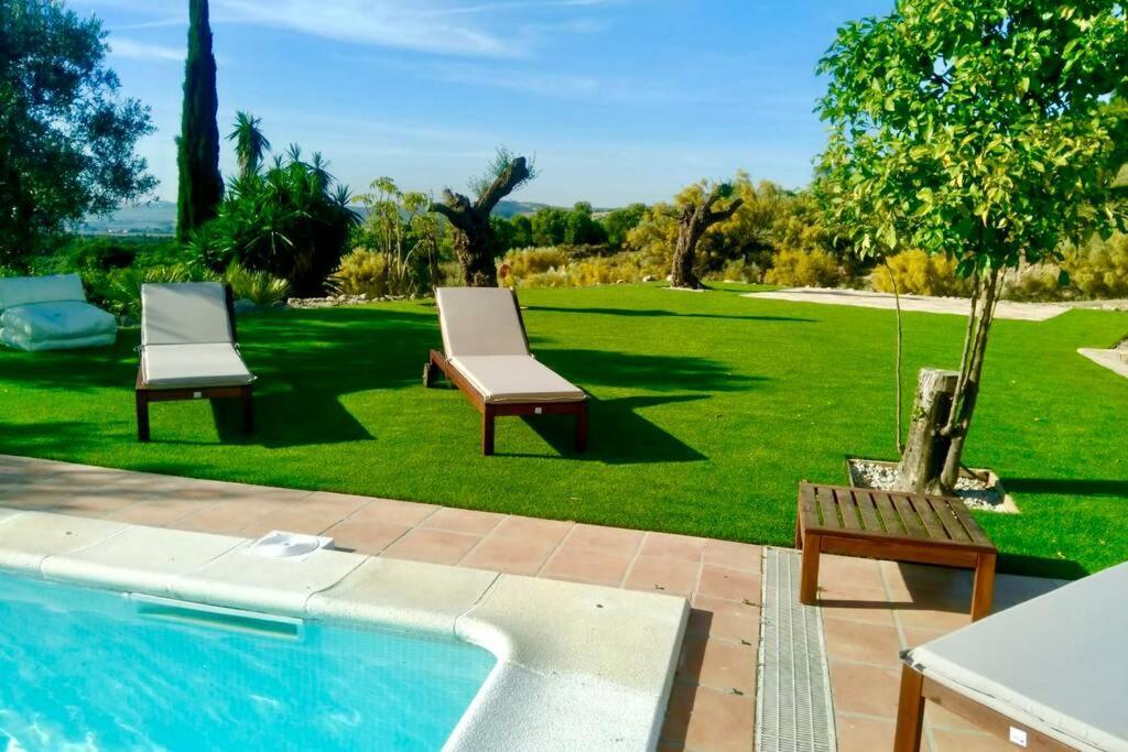 Villa exclusiva con piscina privada, La Tina Golf Arcos de la Frontera Exterior foto