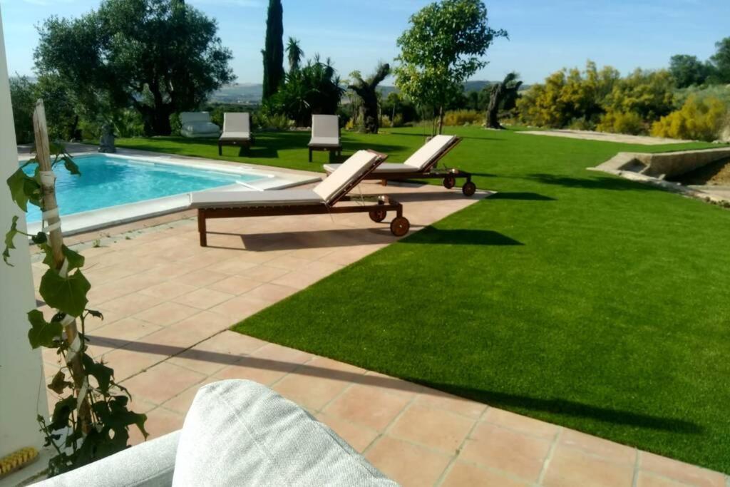 Villa exclusiva con piscina privada, La Tina Golf Arcos de la Frontera Exterior foto